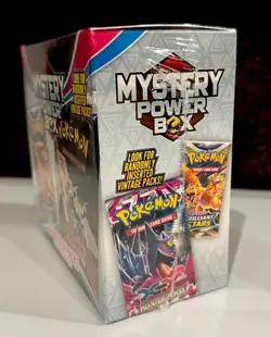 Pokemon Mystery Power Box Chase Pack 5 Booster Packs NEW SEALED S097 - Image 2
