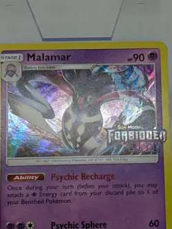Pokemon TCG Malamar SM117 Stamped Prerelease Sun & Moon Black Star Promo NM/LP - Image 3