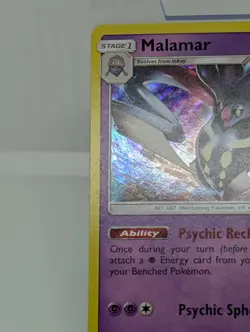 Pokemon TCG Malamar SM117 Stamped Prerelease Sun & Moon Black Star Promo NM/LP - Image 4