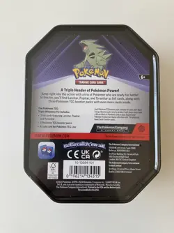 3x Pokemon TCG Triple Whammy Tin Art Set - Image 5