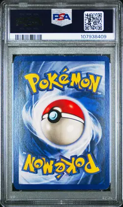 1999 POKEMON BASE SET SHADOWLESS #7 HITMONCHAN-HOLO PSA 6 - Image 2