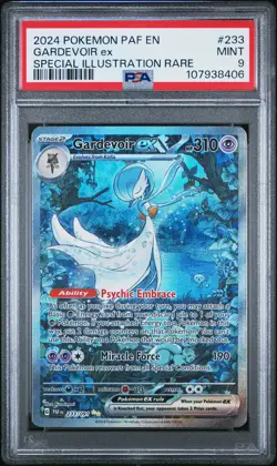 2024 POKEMON PAF EN-PALDEAN FATES SPECIAL ILLUSTRATION RARE GARDEVOIR EX PSA 9 - Image 1