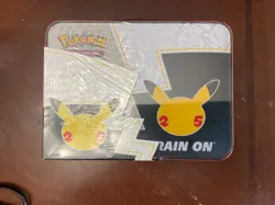 Pokemon TCG Celebration 25th Anniversary Collector’s Chest/ Lunch Box Tin Sealed - Image 2