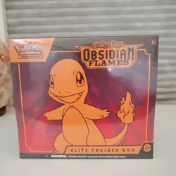 Pokemon Scarlet Violet Obsidian Flames Elite Trainer Box ETB Sealed - Image 1