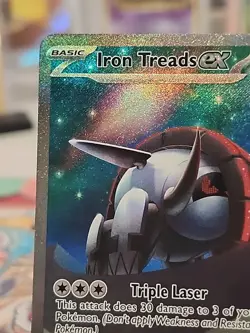 Pokemon Iron Treads ex 248/198 Special illustration Rare Scarlet & Violet NM - Image 2
