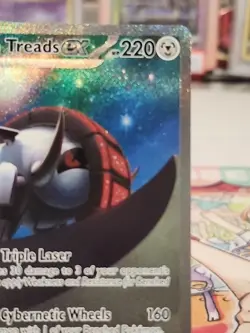 Pokemon Iron Treads ex 248/198 Special illustration Rare Scarlet & Violet NM - Image 3