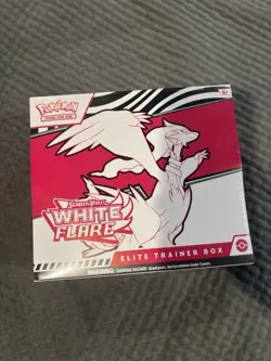 Pokemon TCG Scarlet and Violet White Flare Elite Trainer Box - Image 1