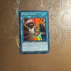 Heroic Envoy - DIFO-EN061 - Super Rare - 1st Edition NM YuGiOh! Dimension Force - Image 1