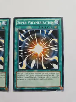 Yu-Gi-Oh! Two Super Polymerizationn SDCR-EN021 1st Edition Cards - Image 3