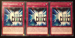 Yu-Gi-Oh! 3x DHO-Verbindung, LEDU-DE039, Rare, 1. Auflage, Deutsch, NM-EX - Image 1