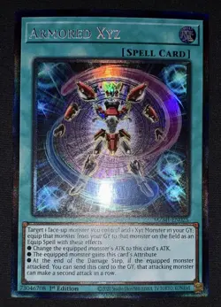 Yugioh Armored XYZ MZMI-EN025 Collectors Rare 1st Ed VLP/LP w/Tracking - Image 3