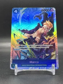 One Piece CCG Marco PRB02-008 Premium Card Collection The Best Vol. 02 NM SR - Image 1