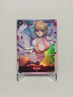 One Piece Card Game: 500 Years in The Future OP07 SR Stussy OP07-085 NM English - Image 1