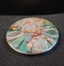 Greater Auramancy Anime Magic The Gathering Art Card 2.25" Pin Back Button MTG - Image 2