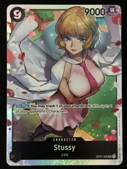 Stussy (OP07-085) - 500 Years in the Future (OP07) - One Piece Card Game - Image 1