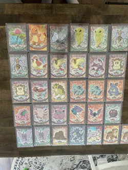 Pokemon Topps Chrome lot Vintage MINT/NEAR MINT holo Foil Cards - Image 1