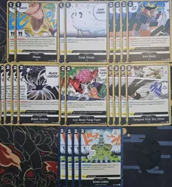 One Piece TCG - Rob Lucci CP9 Black Deck + 80 Extra Cards - Image 3