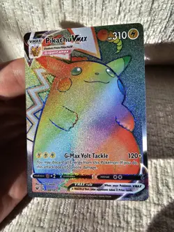 Pikachu VMAX 188/185 Vivid Voltage 2020 Secret Rainbow Rare Pokemon Card TCG - Image 2