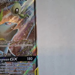Celebi&VenusaurGX SM167 Sun & Moon Tag Team Black Star Promo Card NM Pokemon TCG - Image 5