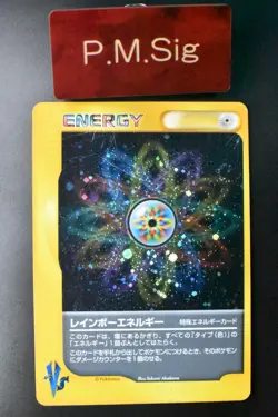 Rainbow Energy VS Series 2001 Holo Rare Japanese Pokemon Card - Image 1