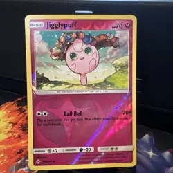 Pokemon Card Jigglypuff Unbroken Bonds Reverse Holo 134/214 Near Mint - Image 2