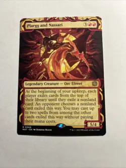 Plargg and Nassari Showcase March of the Machine: The Aftermath MTG + Bonus Card - Image 1