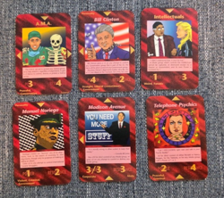 (6) ILLUMINATI INWO Card Game New World Order POWER and RESISTANCE cards - Image 1