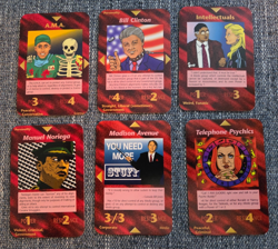 (6) ILLUMINATI INWO Card Game New World Order POWER and RESISTANCE cards - Image 2