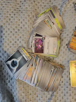 Pokemon Card Bundle! Joblot 350+ Cards & 77 HOLOS GUARANTEED Mixed Gift Lot! - Image 3