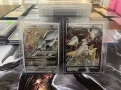 Pokemon Arceus v, Vstar Metal Card 122/172 Miscellaneous Holo 2 Cards - Image 1