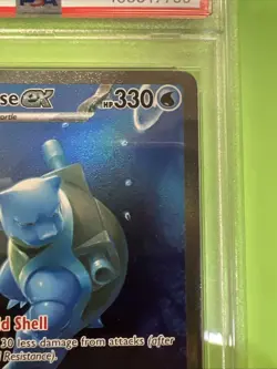 Pokemon Cards PSA 8 NM-MT Blastoise ex 151 SIR 2023 200/165 Ultra Rare - Image 3
