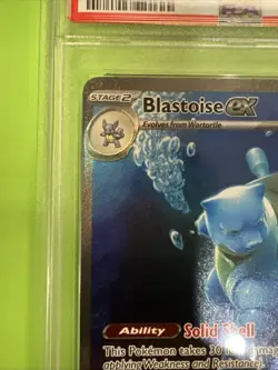 Pokemon Cards PSA 8 NM-MT Blastoise ex 151 SIR 2023 200/165 Ultra Rare - Image 4