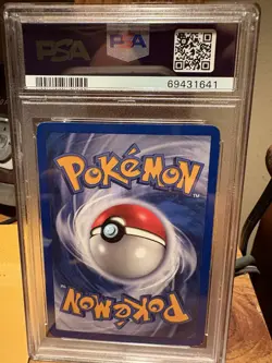 2002 Pokemon Breeder Trainer Card Legendary Collection Rev. Foil PSA 7 - Image 2