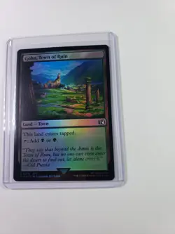 Magic The Gathering Gohn, Town of Ruin Final Fantasy Foil #0278 - Image 3