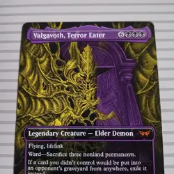 Magic: The Gathering - Duskmourn: House of Horror ~M~ Valgavoth, Terror Eater BD - Image 2