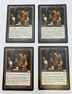 **MTG 2X Claws of Gix X2 NM/M - Urza's Saga Uncommon - SellbyCyn - - Image 1