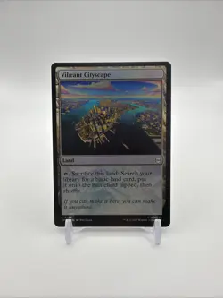 2025 MTG MARVEL'S SPIDER-MAN VIBRANT CITYSCAPE 0188 FOIL (COMMON) - Image 1