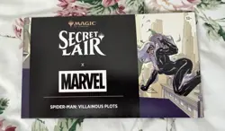 MTG Secret Lair x Marvel's Spider-Man: Villainous Plots NON-FOIL Edition - Image 1