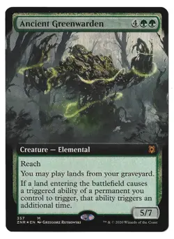 Ancient Greenwarden (Extended Art) - [Foil] Zendikar Rising LP - Image 1