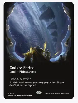 Godless Shrine (Borderless) Edge of Eternities Foil - Image 1
