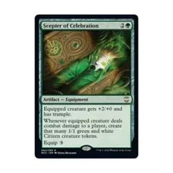WOTC Commander: Streets of New Capenna Scepter of Celebration (R) NM - Image 1