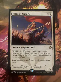 Voice of Victory Tarkir: Dragonstorm English Edition MTG - Image 1