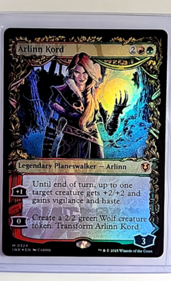 MTG Magic The Gathering INR Innistrad Remastered Showcase Foil #324 Arlinn Kord - Image 1