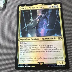 NM Foil Noctis, Prince of Lucis, MTG, Final Fantasy, Magic the Gathering, 235 - Image 1