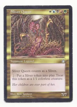 Sliver Queen English *LP* Stronghold MTG Magic the Gathering Multi-Color - Image 1