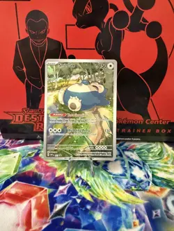 Pokemon TCG Snorlax SVP051 Black Star Promo Scarlet & Violet 151 Card - Image 1