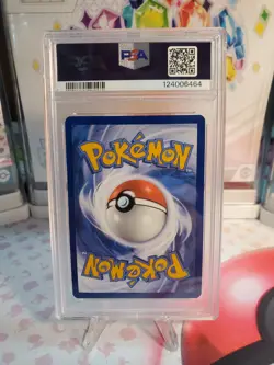 Galarian Moltres SWSH284 Full Art Black Star Promo Pokemon Card PSA 8 - Image 2
