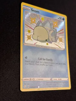 Pokemon TCG Snom SV033/SV122 Shining Fates Shiny Vault Rare Near Mint - Image 2