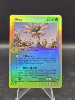 Pokemon TCG Lileep 42/100 Sandstorm Reverse Holo Uncommon LP - Image 1
