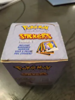 1999 Pokemon ArtBox Stickers Series 30 Packs | Not Sealed | Minor Damage - Image 2